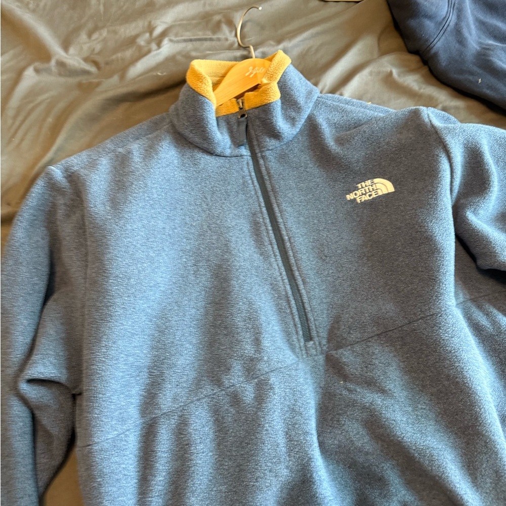 The North Face Blue and Orange Jacket